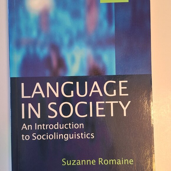 Language in Society: An Introduction to Sociolinguistics by Suzanne Romaine book - Picture 3 of 4